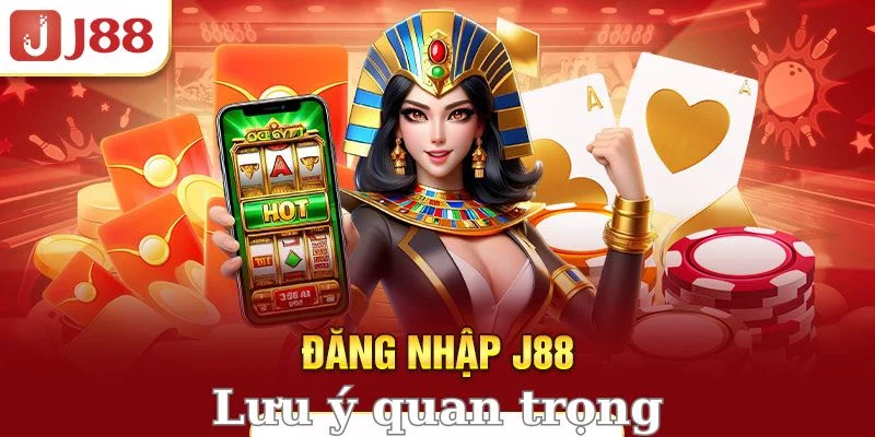 Nắm bắt những lưu ý quan trọng để đăng nhập J88 thành công. 